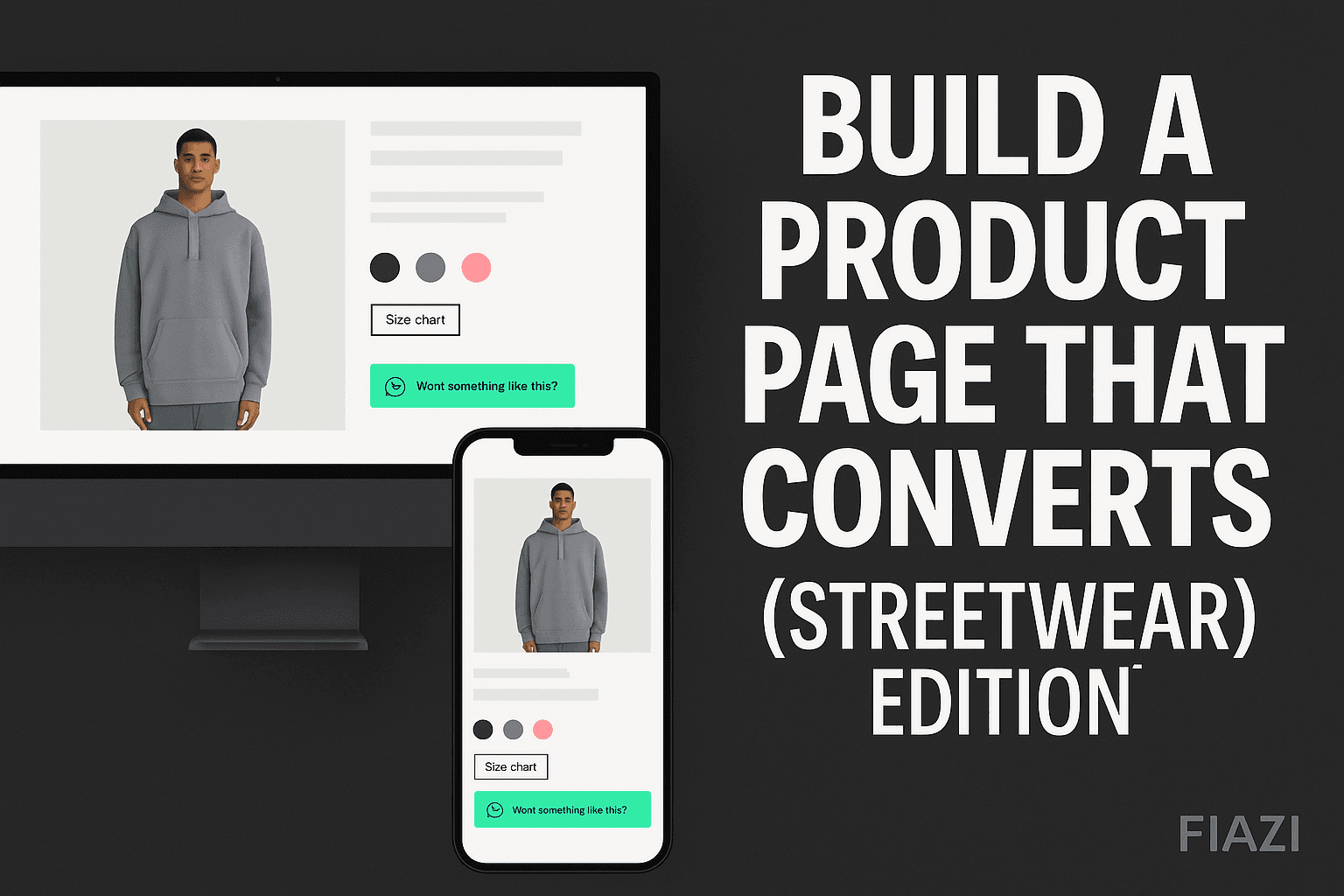 Build a Product Page That Converts (Streetwear Edition)
