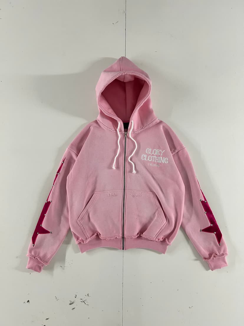 Pink Glory Clothing Star Hoodie