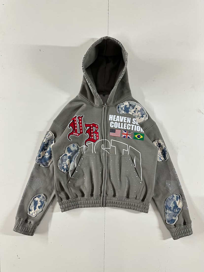 Camo-Inset Heaven Collection Hoodie