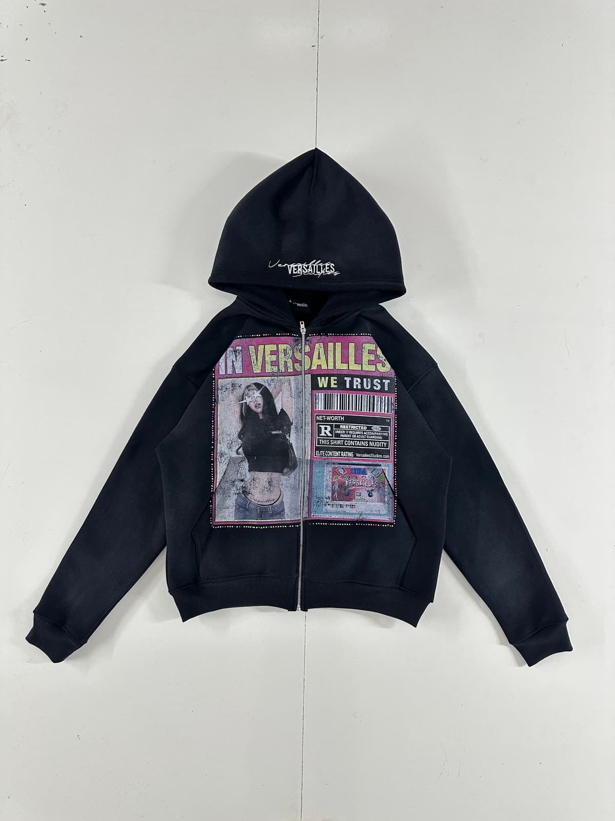 In Versailles DTG Hoodie (Black)