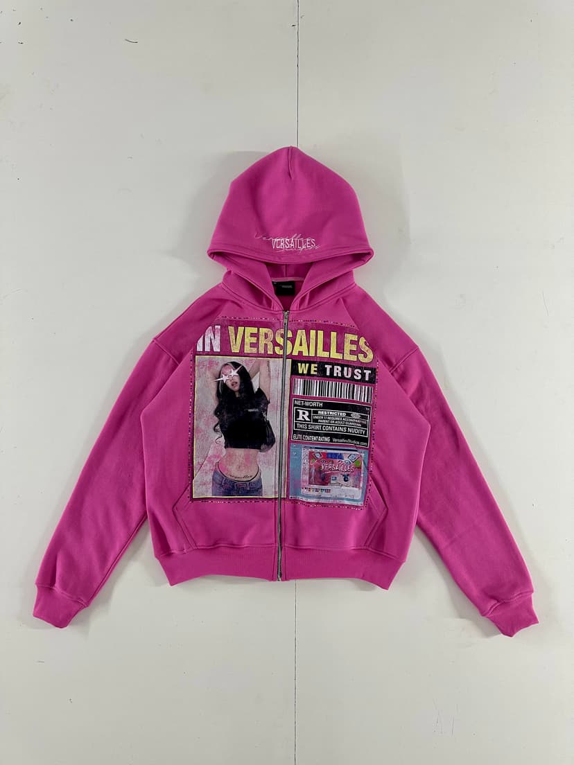 In Versailles DTG Hoodie (Pink)