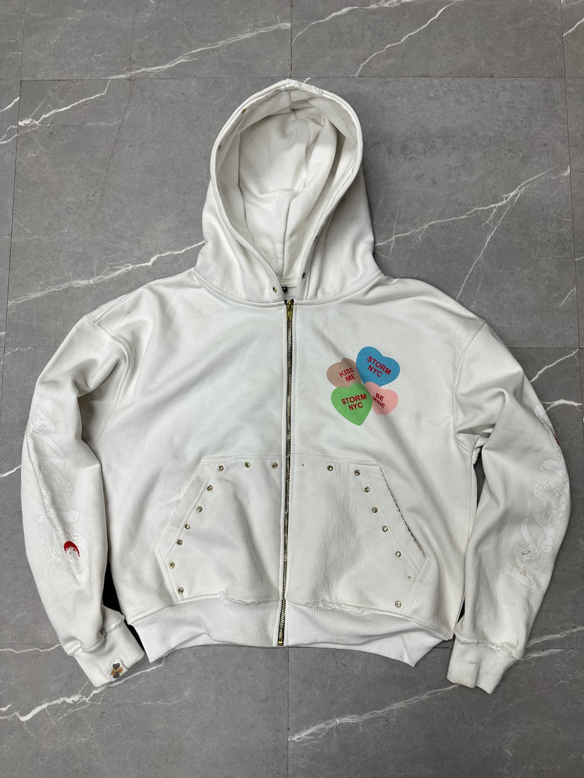 Storm NYC Studded Pocket Hoodie