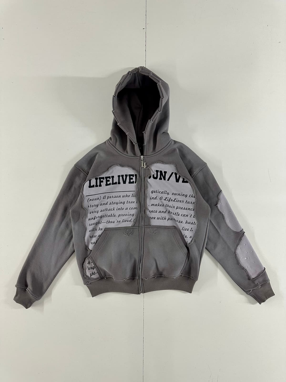 Life Live Panel Hoodie
