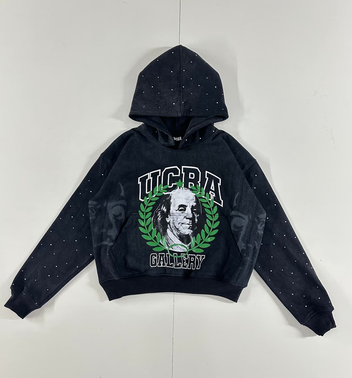 UCRA Gallery Rhinestone Hoodie