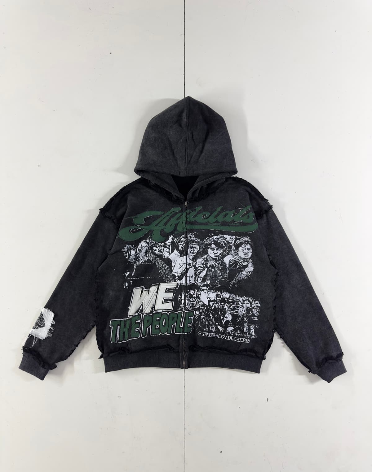 We The People Collage Hoodie