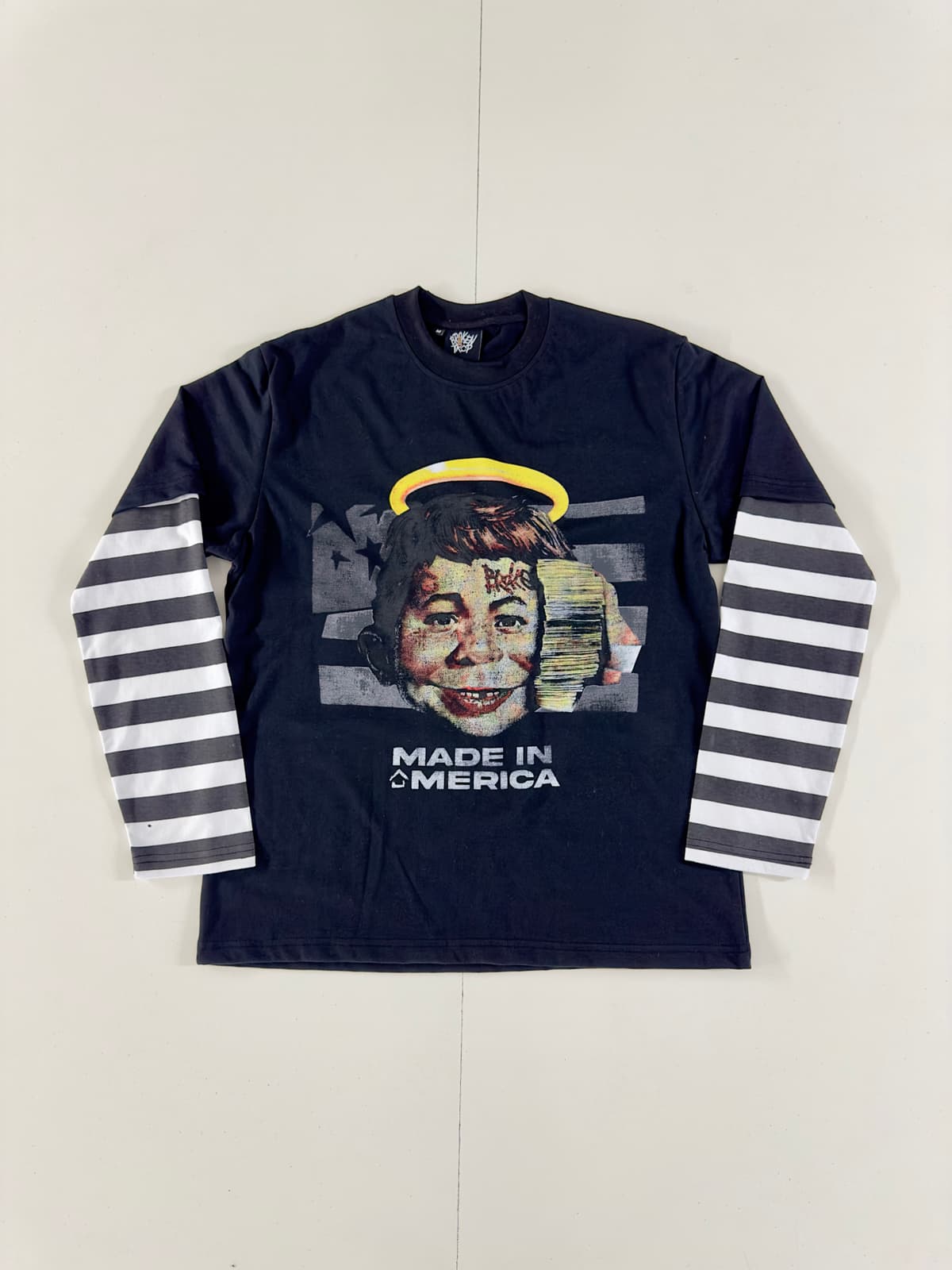 Made In America Layered Stripe Top