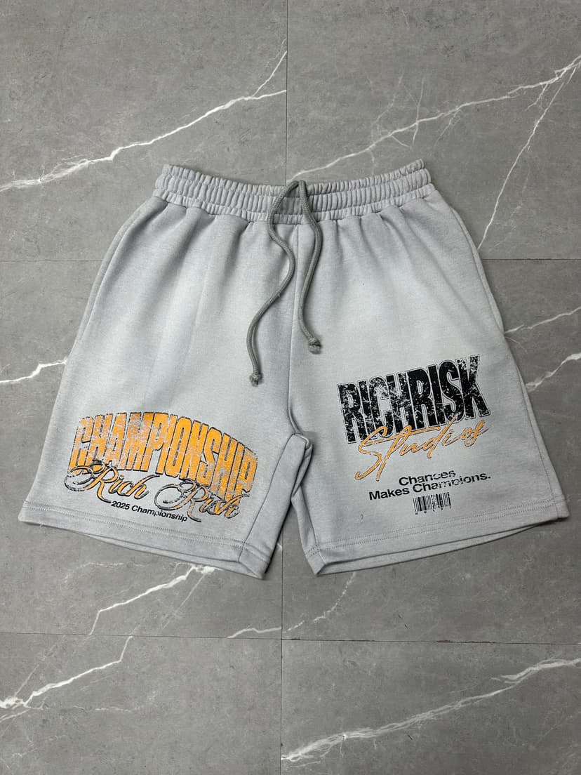 RichRisk Championship Shorts (Grey)