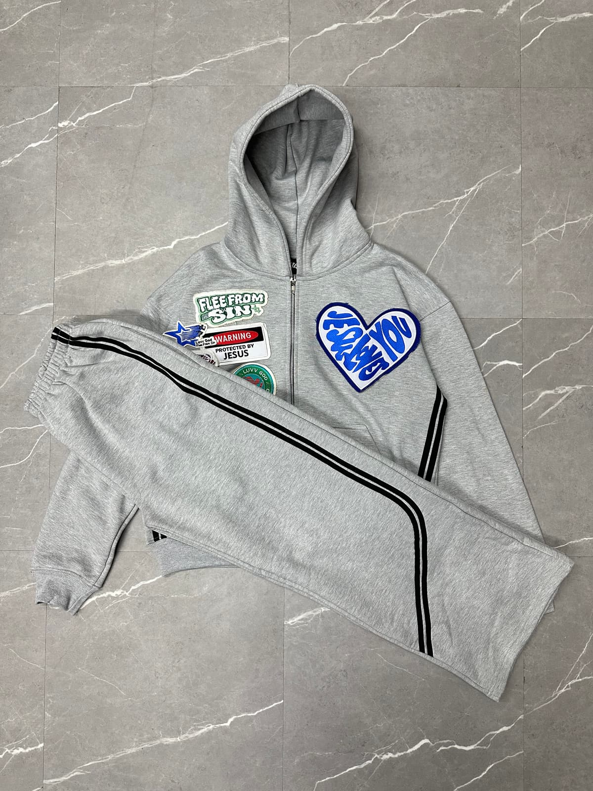 Patch Stripe Track Set