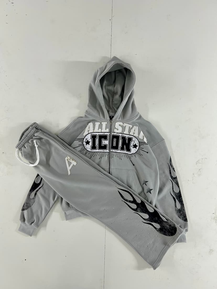 Grey All-Star Flame Set