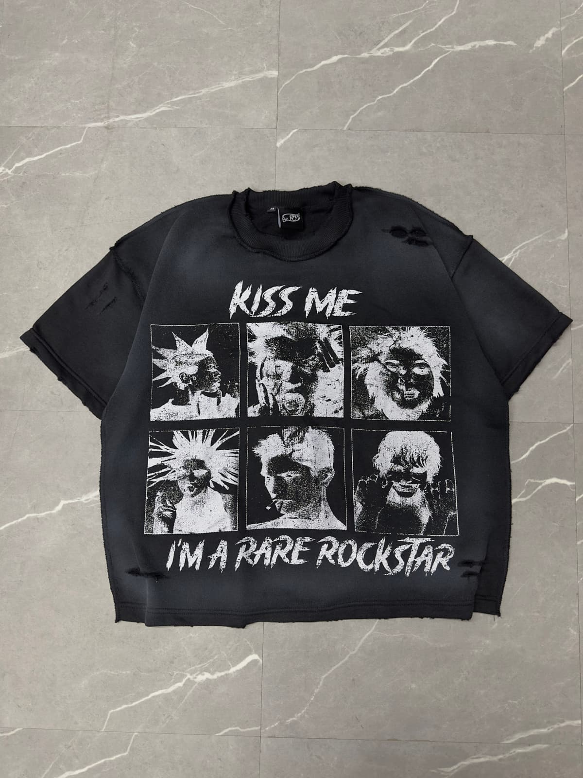 Vintage French-Terry Rockstar Tee