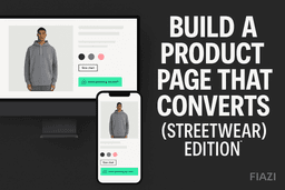 Build a Product Page That Converts (Streetwear Edition)