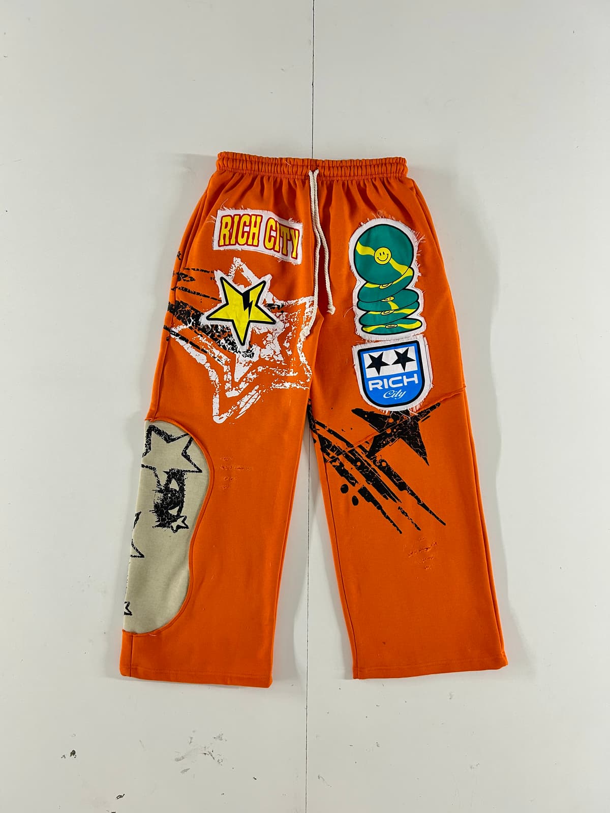 Rich City Graffiti Patch Pants