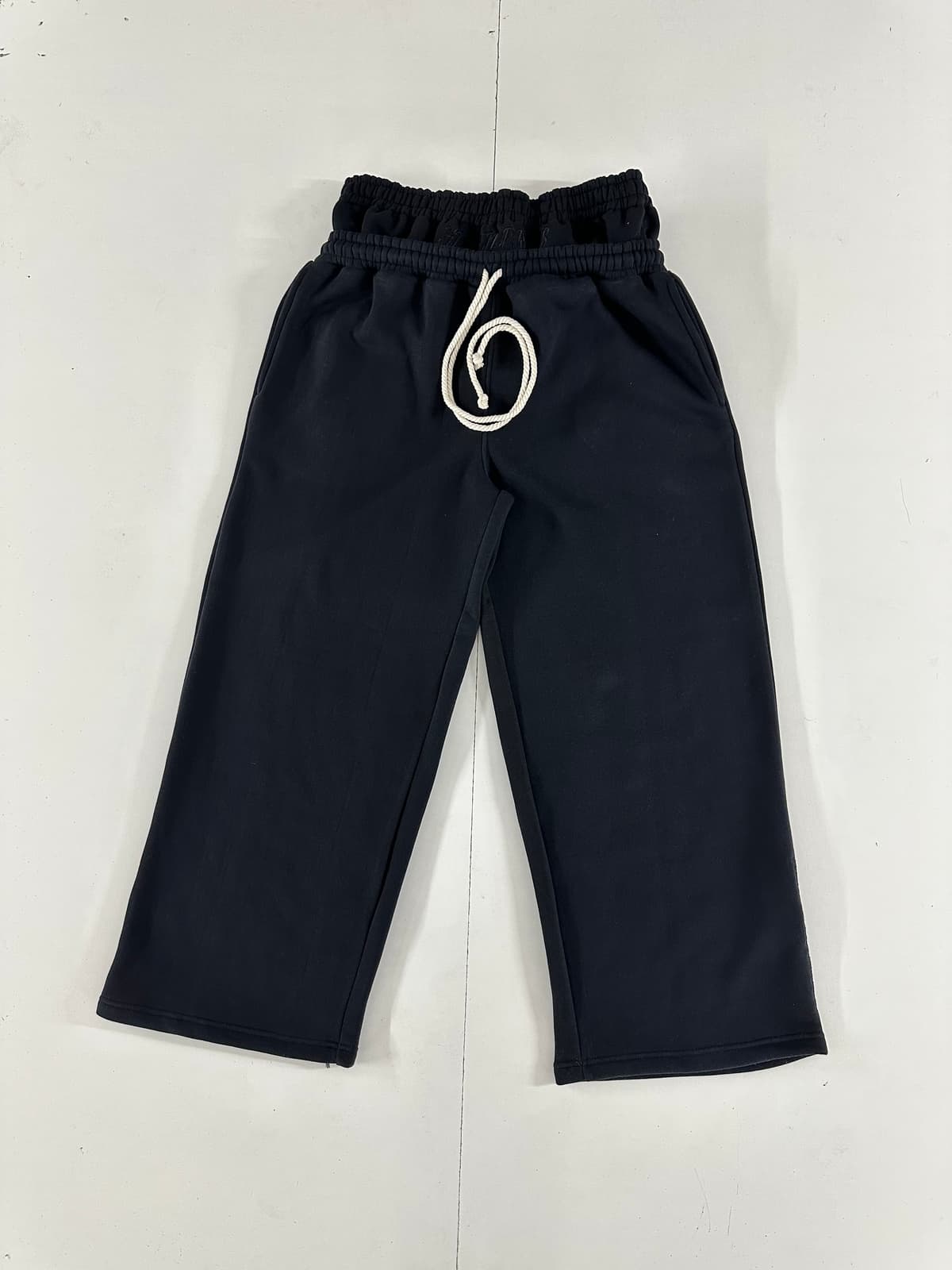 Double-Waist Crest Sweatpants