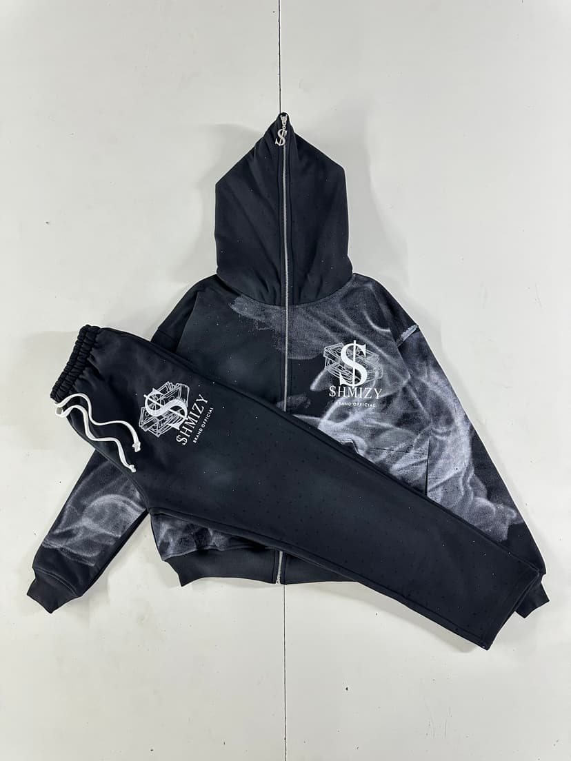 Smoke Print Dollar-Logo Set