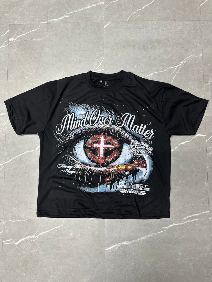 Black Mind-Over-Matter Eye Tee